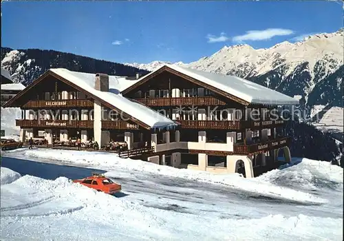 Kalch Hotel Kalcherhof Winterpanorama Alpen Kat. 