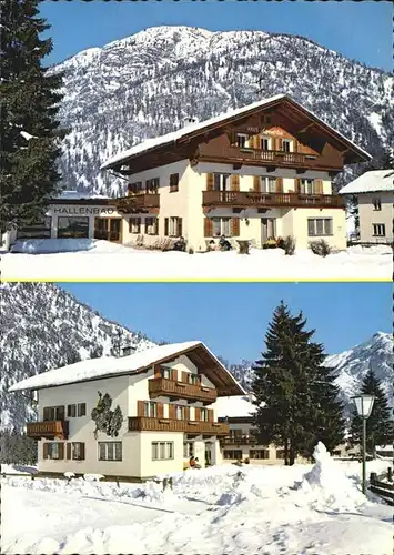 Pertisau Achensee Haus Alpenblick Haus Margret Winterpanorama Alpen Kat. Eben am Achensee