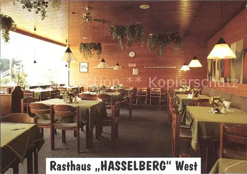 Knuellwald Autobahnrasthaus Hasselberg West Restaurant Kat. Knuellwald