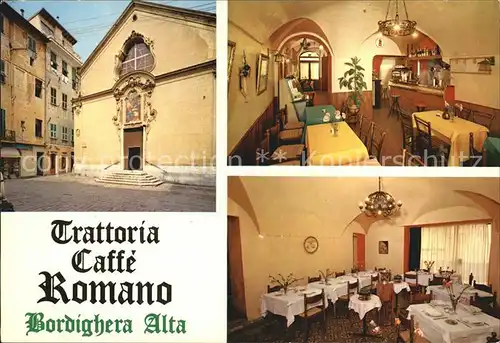 Bordighera Trattoria Caffe Romano Kat. Bordighera