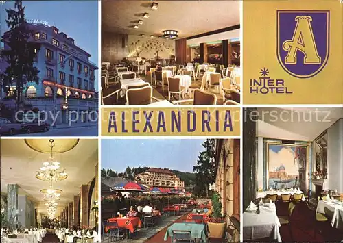 Luhacovice Interhotel Alexandria Restaurant Kat. Tschechische Republik