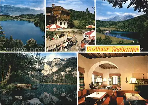 Rossleithen Gasthaus Seebauer Gleinkersee Alpen Kat. Rossleithen