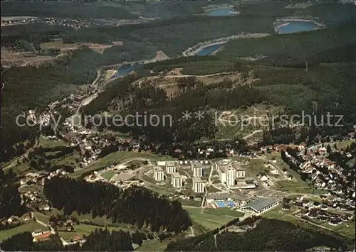 Altenau Harz mit Blick auf Okertalsperre Fliegeraufnahme Kat. Altenau