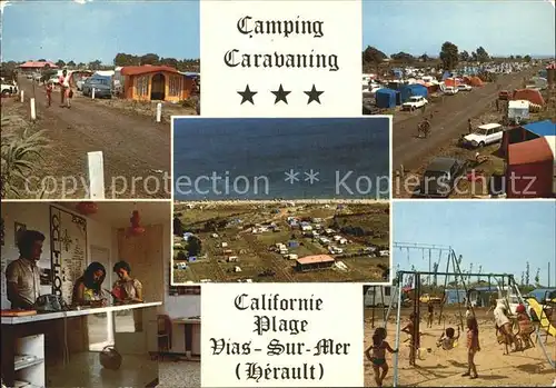 Vias sur Mer Camping Caravaning Californie Plage