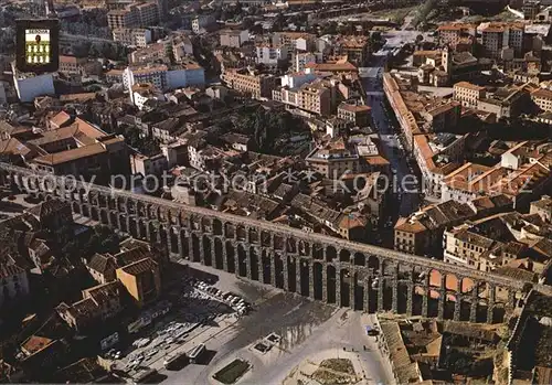 Segovia Acueducto vista aerea Kat. Segovia