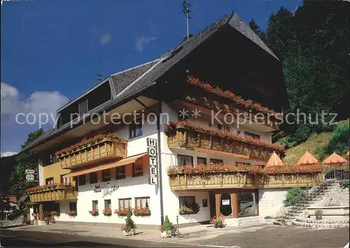 Menzenschwand Hotel Pension Silberfelsen am Feldberg Schwarzwald Kat. St. Blasien