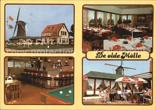 Neede Wegrestaurant De olde Moelle Billard Windmuehle Kat. Neede