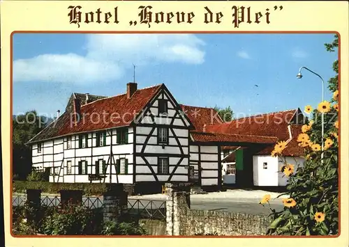 Mechelen Limburg Hotel Hoeve de Plei Kat. Mechelen