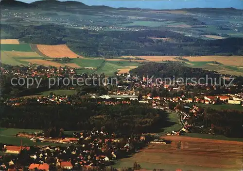 Waltersdorf Zittau Panorama Blick von der Lausche Kat. Grossschoenau Sachsen