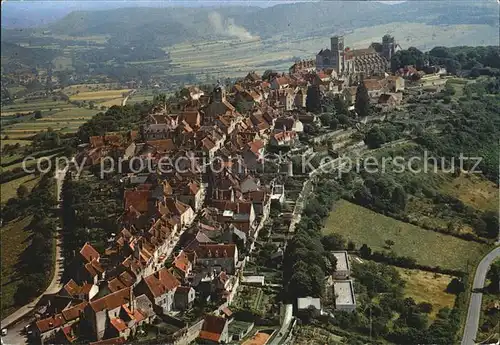 Vezelay Vue aerienne Kat. Vezelay