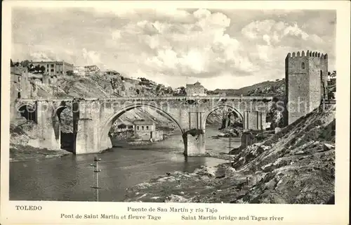 Toledo Castilla La Mancha Pont Sain Martin Kat. Toledo