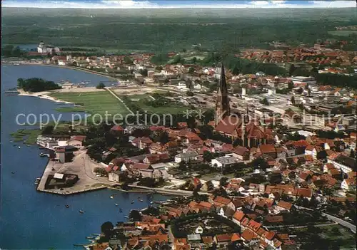 Schleswig Schlei Panorama Kat. Erfde