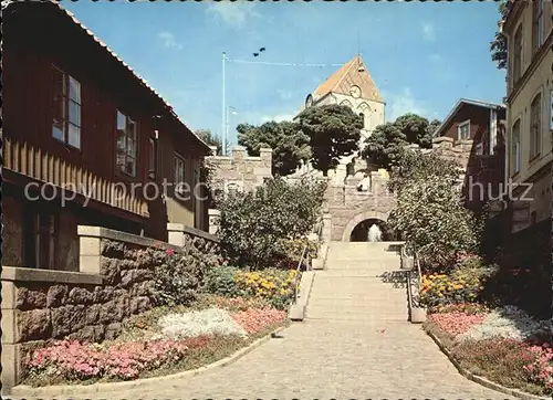 Ronneby Munktrappan och kyrkan Kat. Ronneby