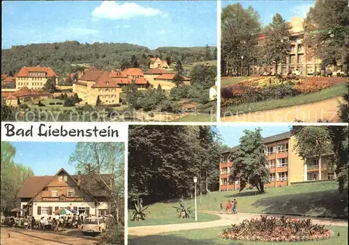 Bad Liebenstein Heinrich Mann Sanatorium Kurhaus Hubertushof Kat. Bad Liebenstein
