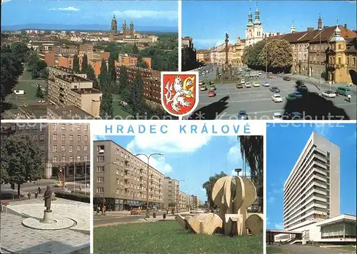 Hradec Kralove Denkmaeler Ansichten Kat. Hradec Kralove Koeniggraetz