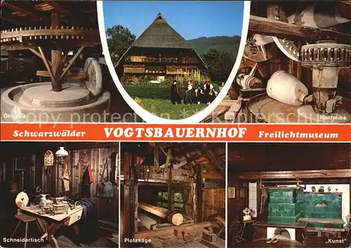 Gutach Schwarzwald Vogtsbauernhof Kat. Gutach