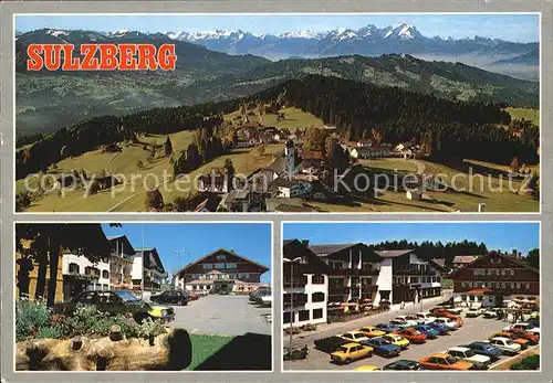 Sulzberg Vorarlberg Panorama Stadtansichten Kat. Sulzberg