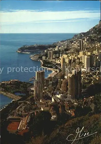 Monaco Luftaufnahme Kat. Monaco
