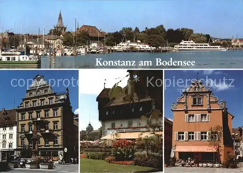 Konstanz Bodensee Stadtansichten  Kat. Konstanz