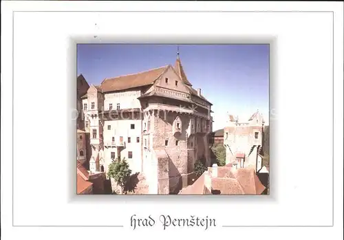 Pernstein Schloss Kat. Tschechische Republik