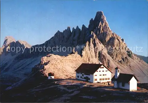 Dolomiten Dreizinnenhuette Kat. Italien