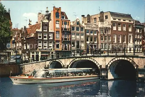 Amsterdam Niederlande Singel Kat. Amsterdam