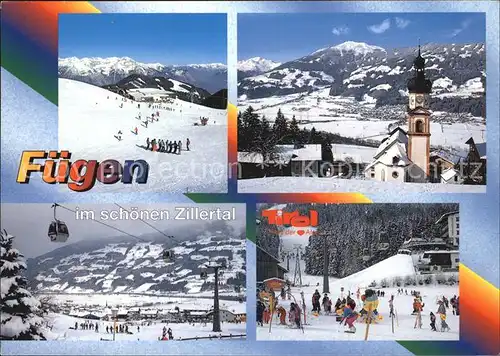 Fuegen Winterlandschaften Kat. Fuegen Zillertal