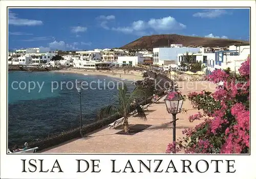 Lanzarote Kanarische Inseln Uferpromenade