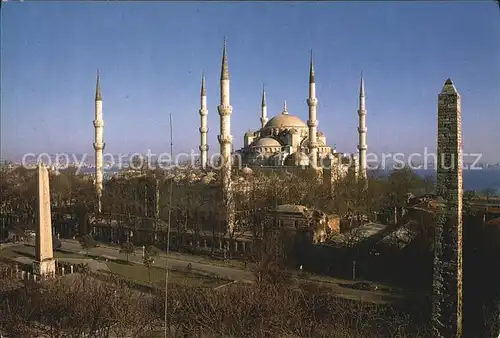Istanbul Constantinopel Hippodrom Blaue Moschee Kat. Istanbul