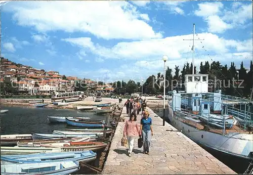 Ohrid Hafen Kat. Ohrid