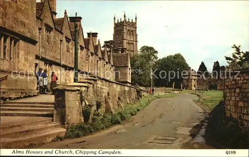 Chipping Campden Alms Houses and Church