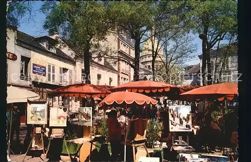 Paris Place du Tertre Kat. Paris