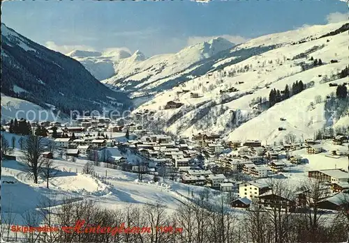 Hinterglemm Saalbach Skigebiet