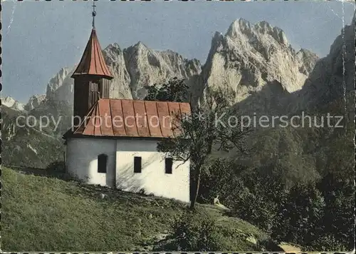 Kufstein Tirol Antoniuskapelle im Kaisertal Kat. Kufstein