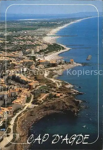 Cap d Agde Fliegeraufnahme Kat. Agde