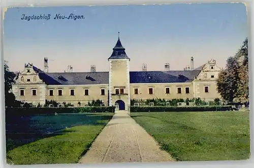 Neu-Aigen Neu-Aigen Jagdschloss Feldpost x 1915 / Tschechische Republik /Tschechische Republik