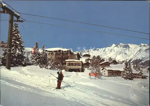 Lenzerheide Valbella Jugendherberge Skilift Kat. Lenzerheide