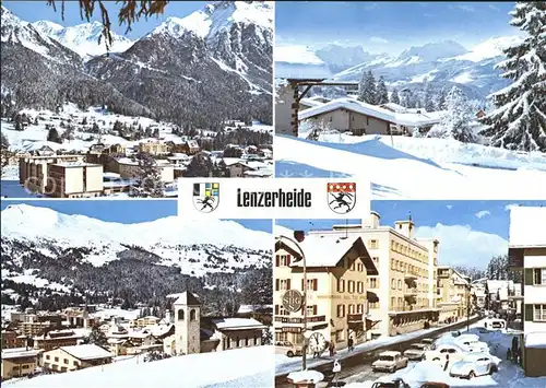 Lenzerheide Valbella Ortsansichten Kat. Lenzerheide