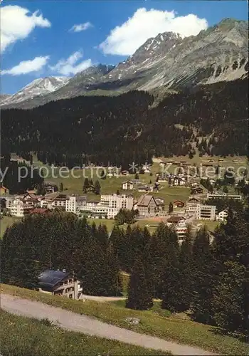 Lenzerheide Valbella mit Parpaner Rothorn Kat. Lenzerheide