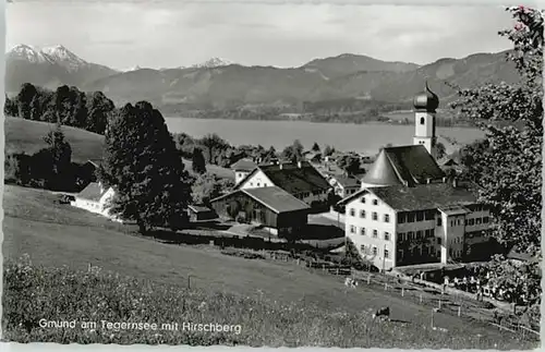 Gmund  Gmund  Hirschberg x 1959 / Gmund a.Tegernsee /Miesbach LKR