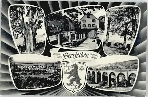 Beerfelden Beerfelden Himbachel Viadukt * / Beerfelden /Odenwaldkreis LKR