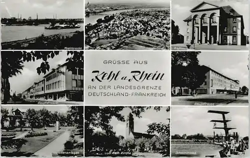Kehl Kehl Rheinbruecke * / Kehl /Ortenaukreis LKR