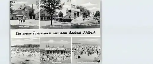 Ahlbeck Ostseebad Insel Usedom Ahlbeck Seebad  x / Heringsdorf Insel Usedom /Ostvorpommern LKR