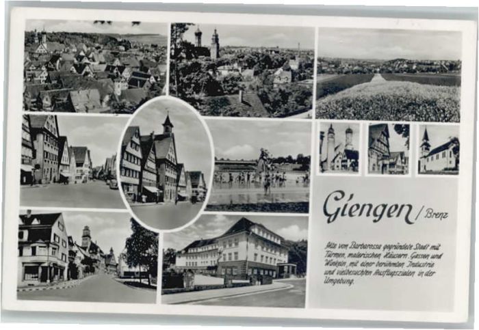 Giengen Brenz / Giengen an der Brenz /Heidenheim LKR Nr. k143427