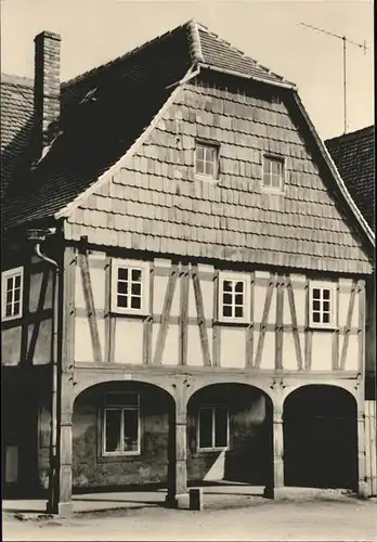 Hirschfelde Zittau Oberlausitzer Umgebindehaeuser Vorlaubenhaus Kat. Hirschfelde Zittau