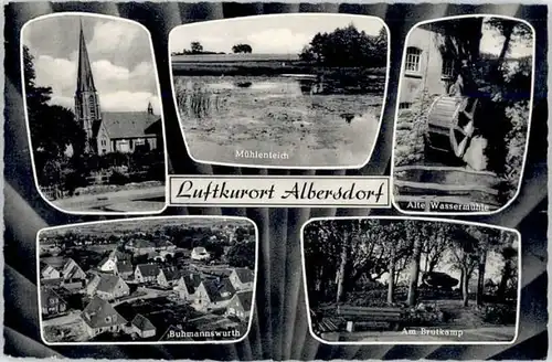 Albersdorf Albersdorf Muehlenteich Buhmannswurth Brustkamp * / Albersdorf /Dithmarschen LKR