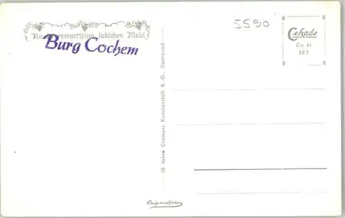 Cochem Cochem Burgeingang * / Cochem /Cochem-Zell LKR