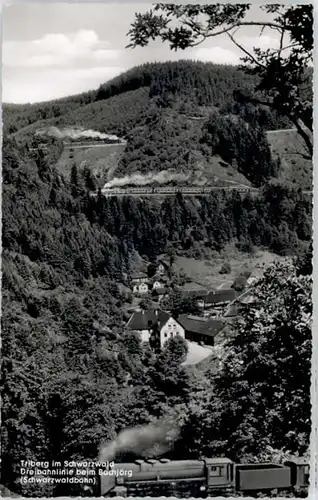 Triberg Triberg Dreibahnlinie Bachjoerg x / Triberg im Schwarzwald /Schwarzwald-Baar-Kreis LKR