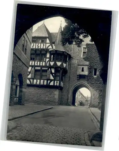 Schloss Burg Schloss Burg Grabentor * / Solingen /Solingen Stadtkreis