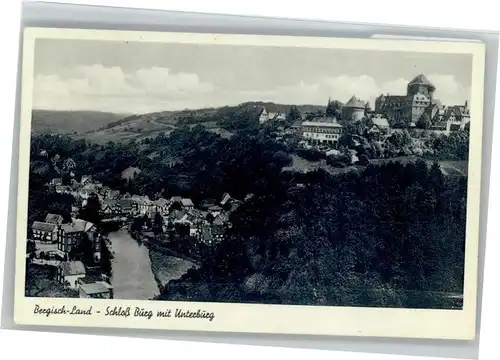 Schloss Burg Schloss Burg Unterburg x / Solingen /Solingen Stadtkreis